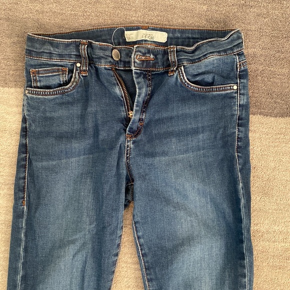 Topshop Leigh Moto Skinny Jean - Picture 2 of 4